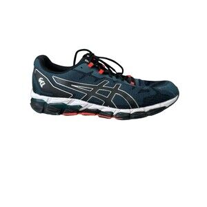 ASICS Gel Quantum 360 6 Running Shoes Mens 13 Blue Black Red Athletic 1021A337